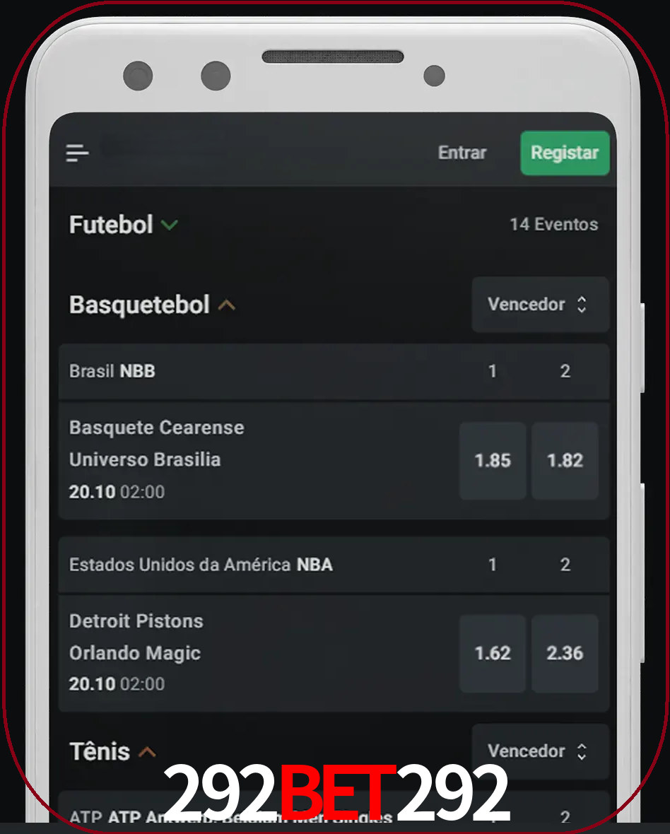 Aposte e assista aos esportes em formato ao vivo.